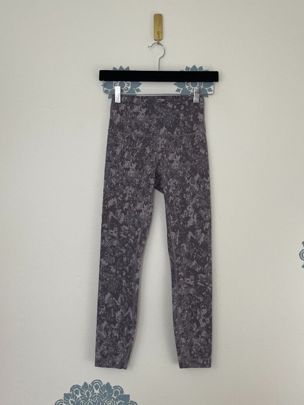 Lululemon Wunder Train High-Rise Tight Hideaway Camo Lunar Rock Multi Size 4
